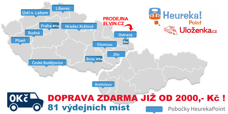 Doprava zdarma již od 2000,- Kč Doprava zdarma již od 2000,- Kč